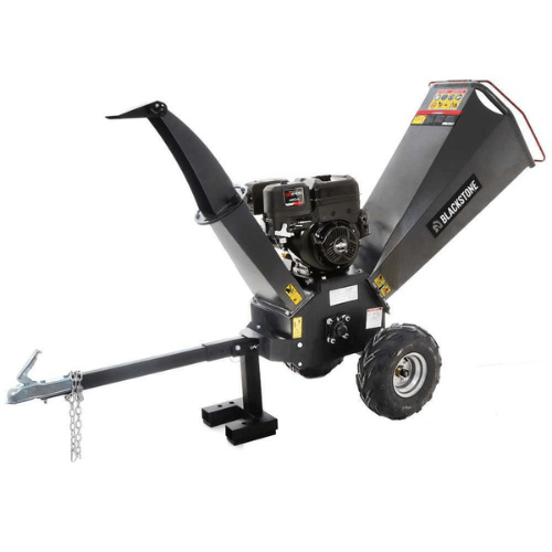 Broyeur de branches thermique Blackstone BC 1500 BSE moteur essence B&S XR2100 de 13.5 CV-Neuf - Machines Agricoles Brunet