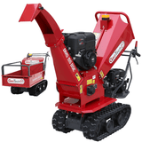 Broyeur autotracté sur brouette à chenilles GeoTech-Pro BMS155 BS - Moteur B&S XR2100 - 7/15 CV-Neuf - Machines Agricoles Brunet