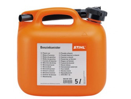 BIDON À CARBURANT ORANGE STIHL 5 LITRES - Machines Agricoles Brunet