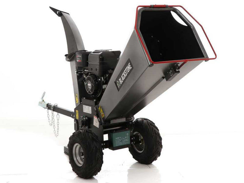 Broyeur de branches thermique Blackstone BC 1500 BSE moteur essence B&S XR2100 de 13.5 CV-Neuf - Machines Agricoles Brunet