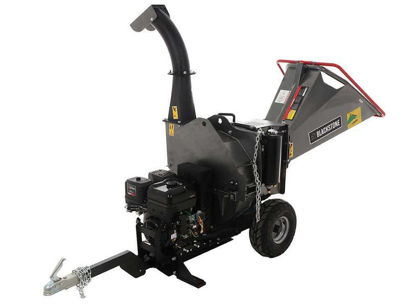 Broyeur de branches thermique tractable Blackstone BSFC 1600 BSE Moteur à essence B&S-Neuf - Machines Agricoles Brunet