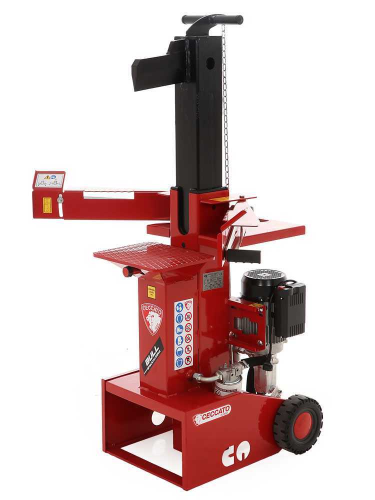 Fendeuse électrique verticale monophasée Ceccato BULL SPLE12 - 12 tonnes - course 540 mm-Neuf - Machines Agricoles Brunet