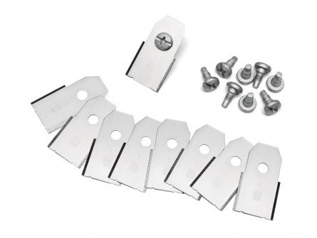 LAME DE RECHANGE ROBOT LONGUE DURÉE &#8211; 9 PIECES - Machines Agricoles Brunet