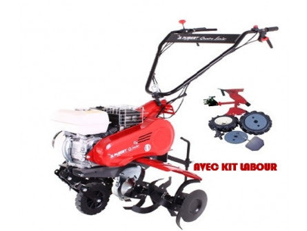 MOTOCULTEUR PUBERT QUATRO SENIOR 60 HD AVEC KIT LABOUR - Machines Agricoles Brunet