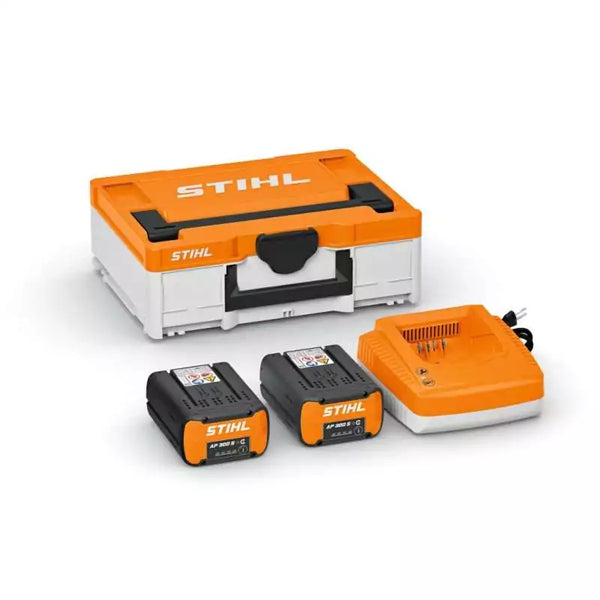 POWER BOX 2 – 2 BATTERIES AP 300 S, CHARGEUR AL 500 ET MALLETTE - Machines Agricoles Brunet