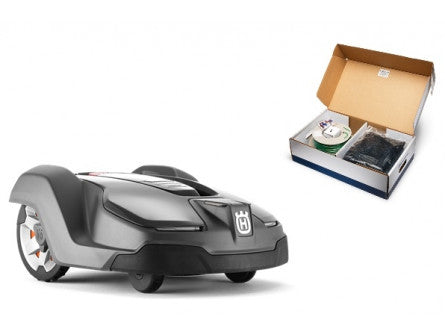 ROBOT AUTOMOWER HUSQVARNA AM 430X AVEC KIT D&#8217;INSTALLATION L - Machines Agricoles Brunet