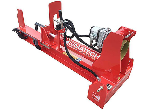Fendeuse à bois horizontale pour tracteur Simatech S350 - 35 tonnes - course 800 mm-Neuf - Machines Agricoles Brunet