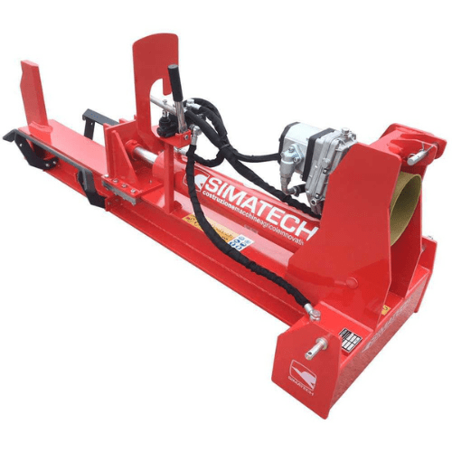 Fendeuse à bois horizontale pour tracteur Simatech S350 - 35 tonnes - course 800 mm-Neuf - Machines Agricoles Brunet