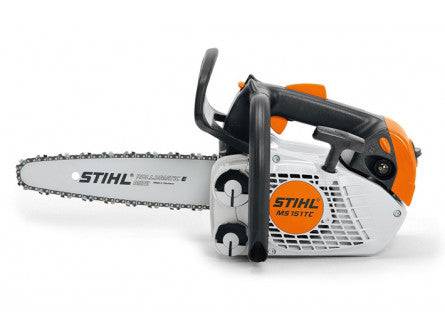 TRONÇONNEUSE ELAGUEUSE STIHL MS 151 TC-E AVEC 2 CHAINES D'ORIGINE - Machines Agricoles Brunet