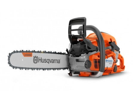 TRONÇONNEUSE HUSQVARNA 550 XP MARK II AVEC 2 CHAINES D&#8217;ORIGINE - Machines Agricoles Brunet