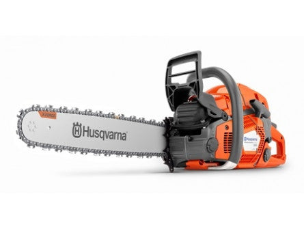 TRONÇONNEUSE HUSQVARNA 565 AVEC 2 CHAINES D&#8217;ORIGINE - Machines Agricoles Brunet
