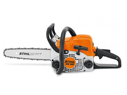 TRONÇONNEUSE STIHL MS 180 AVEC 2 CHAINES D&#8217;ORIGINE - Machines Agricoles Brunet