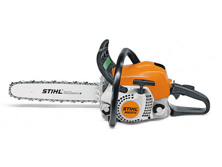 TRONÇONNEUSE STIHL MS 211 CBE AVEC 2 CHAINES D&#8217;ORIGINE - Machines Agricoles Brunet