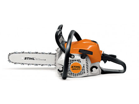 TRONÇONNEUSE STIHL MS 211 AVEC 2 CHAINES D&#8217;ORIGINE - Machines Agricoles Brunet