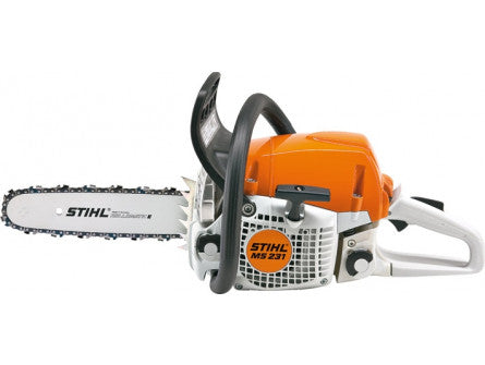 TRONÇONNEUSE STIHL MS 231 AVEC 2 CHAINES D&#8217;ORIGINE - Machines Agricoles Brunet